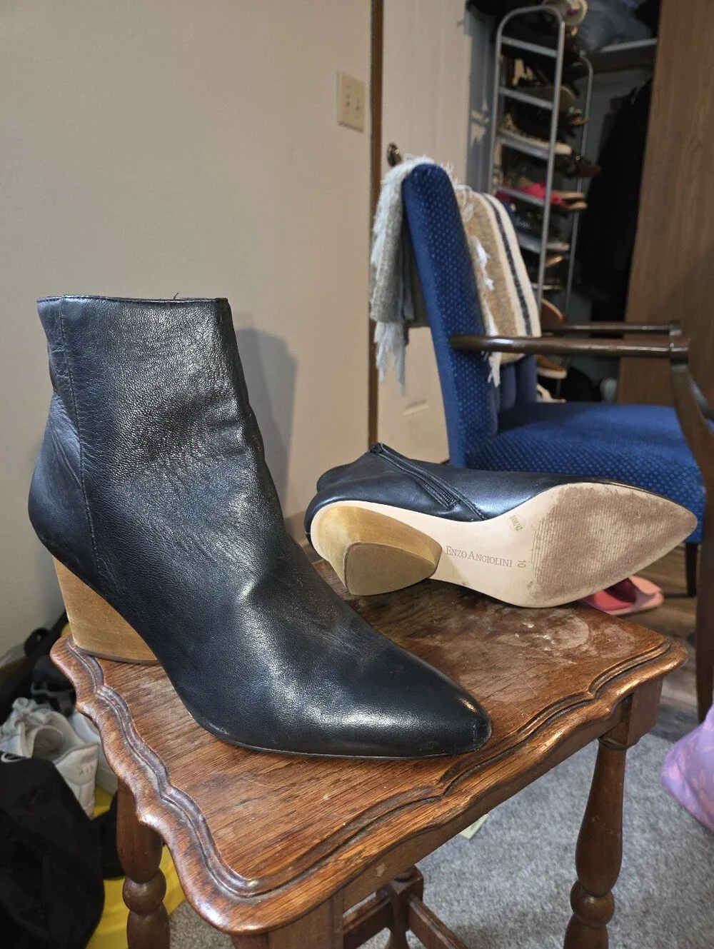 Enzo Angiolini Leather Boot